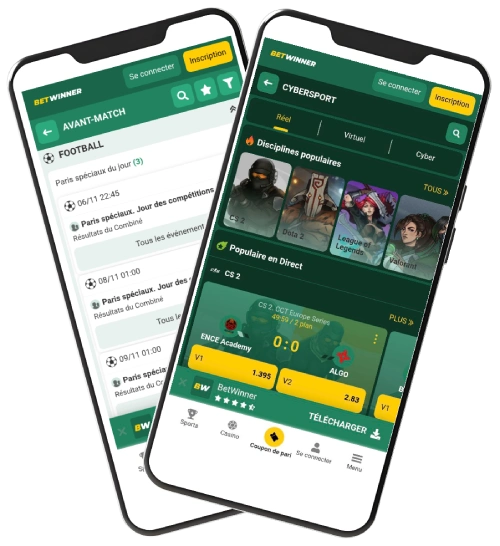 Installer Betwinner app pour Apple iPhone
