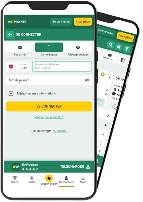 Comment s'inscrire à Betwinner